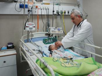 Intensive Care Unit at Al Rantisi hospital in Gaza, 30 January 2018. Photo by OCHA