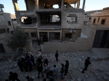 Punitive demolition in Nablus, 14 November 2015. Photo by Ayman Nobani